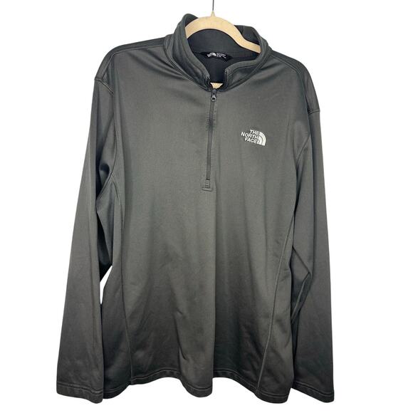 The North Face Quarter Zip Pullover Men's Size XL Gray Layering Hiking Outdoor - Picture 1 of 5